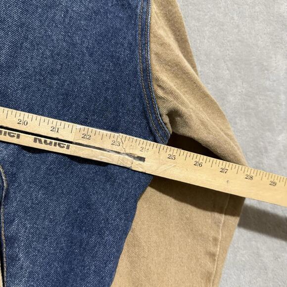 Vintage Turning Point Denim Varsity Jacket Logo Made Macau Men’s - Picture 7 of 10